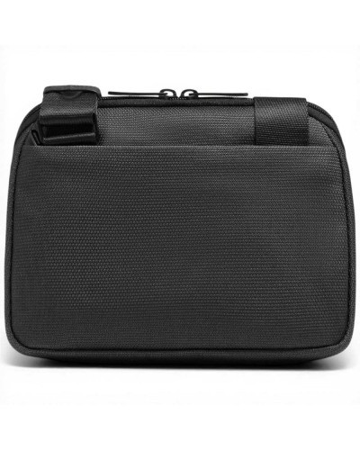 Piquadro Borsello S143 Unisex Nero in Pelle e Tessuto