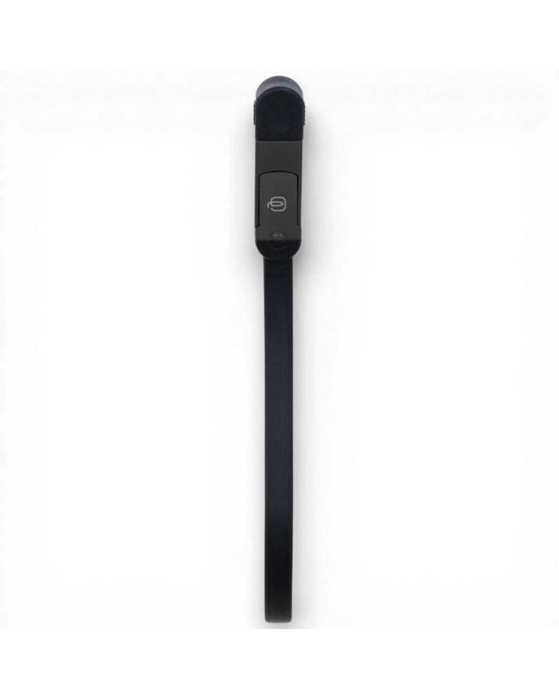 Piquadro Black Square 60W Multistecker-Kabel Schwarz mit