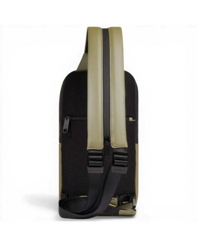 Piquadro C2OW Mono Sling Bag Unisex Green Water-Resistant