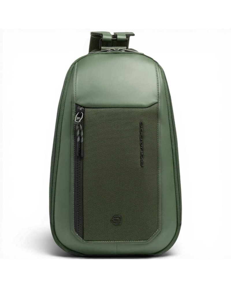 Piquadro Mochila de un solo hombro S143 Unisex Verde en