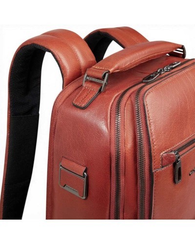 Piquadro S141 Rucksack Herren Cuoio aus Leder mit