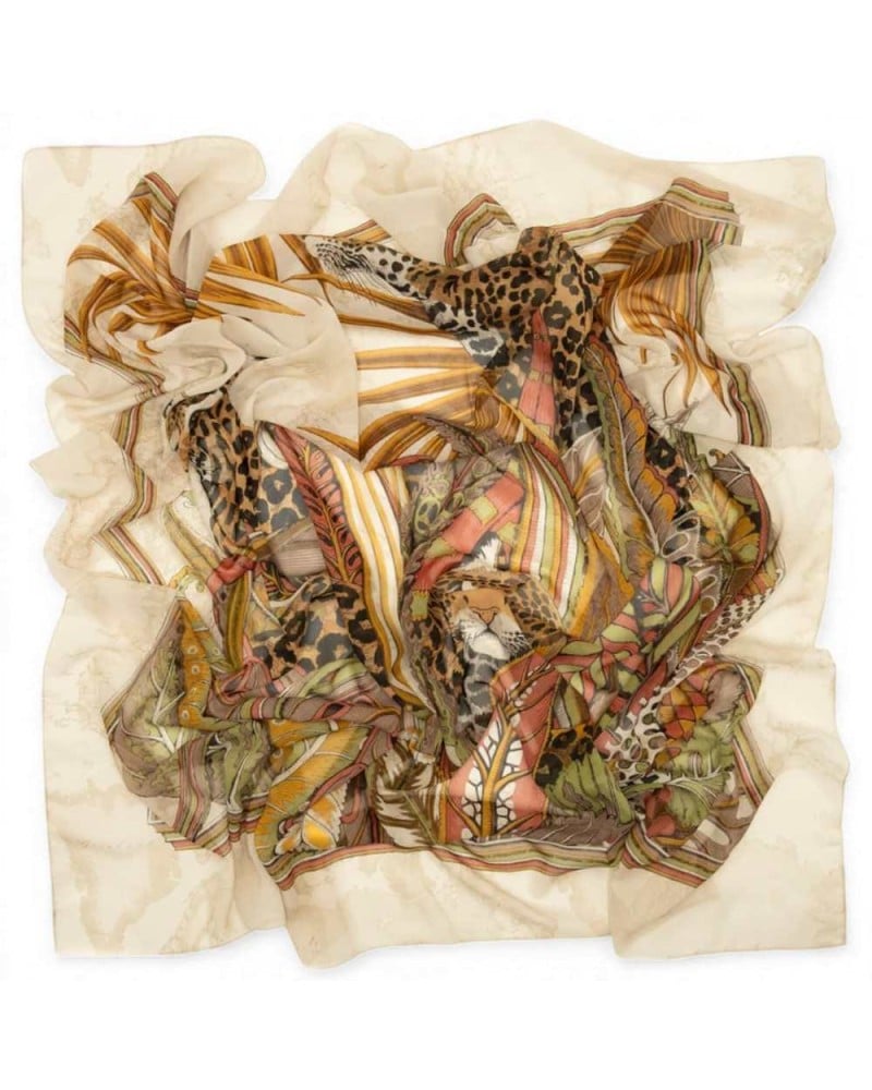 Alviero Martini 1 Classe Pareo Leopardi Donna Tabacco