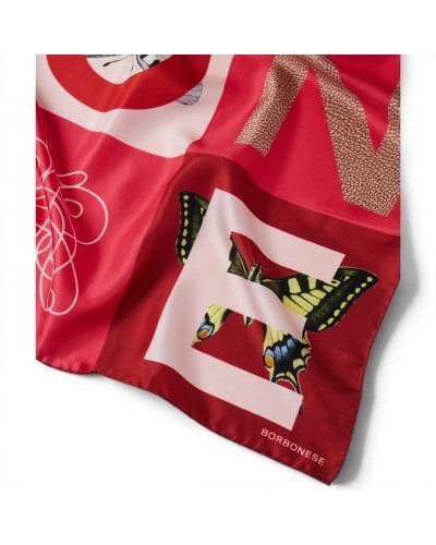Foulard BORBONESE Color Block 90x90