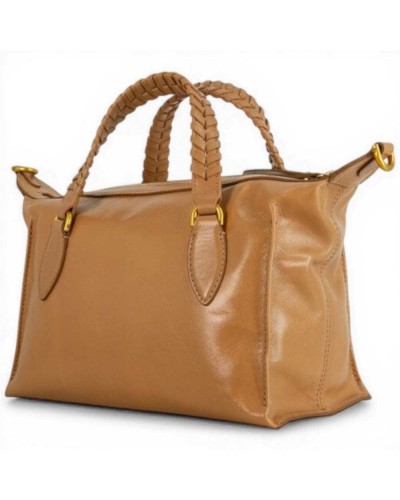Gianni Chiarini Roxy Top Handle Bag Women Clay in Grainy