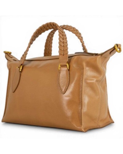 Gianni Chiarini Roxy Top Handle Bag Women Clay in Grainy