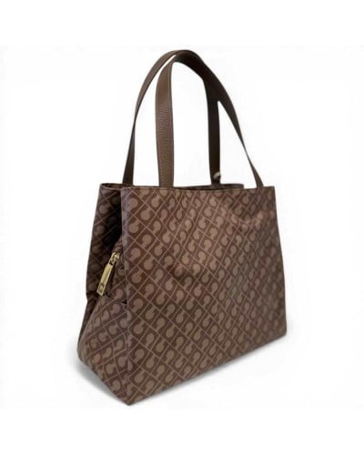 Gherardini Softy Kleine Henkeltasche Damen Chestnut mit