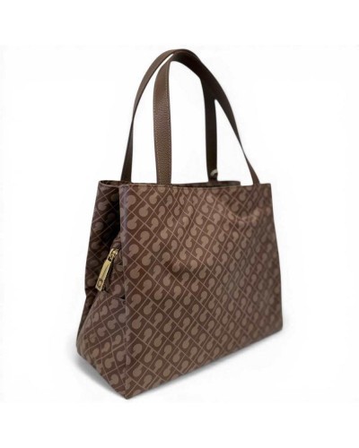 Gherardini Softy Kleine Henkeltasche Damen Chestnut mit