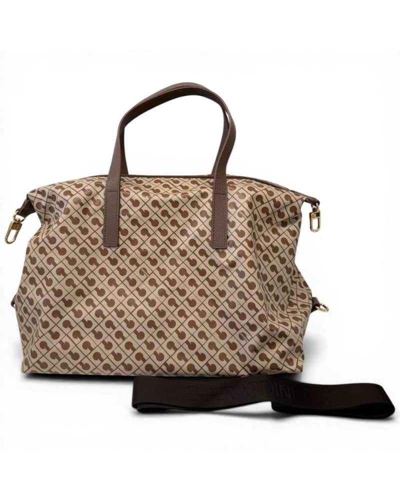 Gherardini Softy Bowling Bag Women Tabacco/Burro in Softy