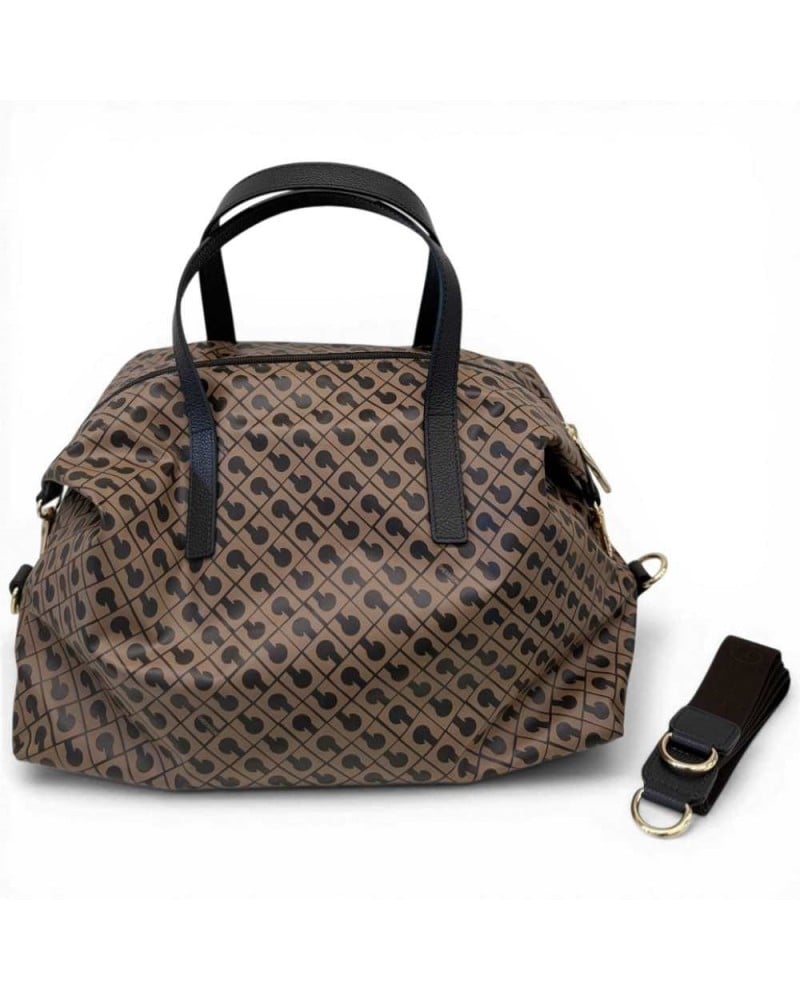 Gherardini Softy Bowling-Tasche Damen Toffee aus