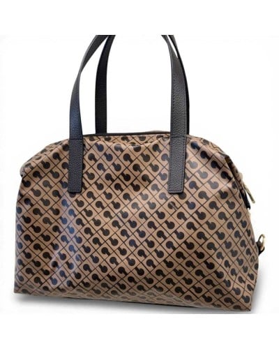 Gherardini Softy Bowling-Tasche Damen Toffee aus