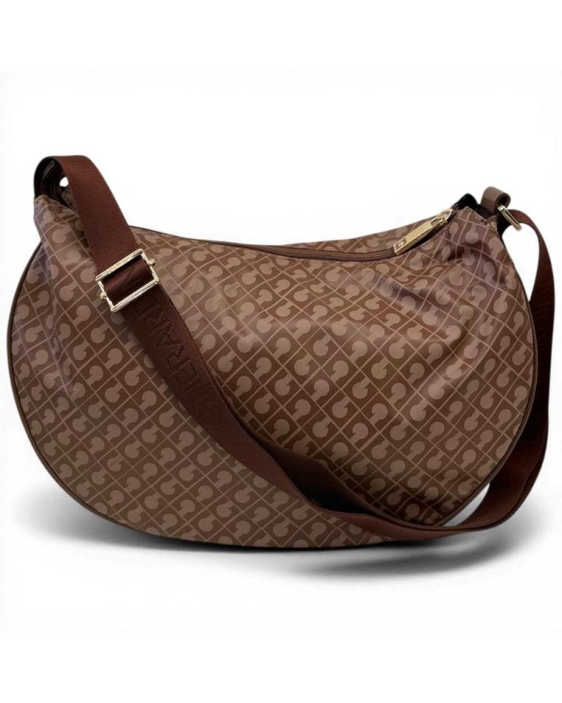 Gherardini Softy Kleine Hobo-Tasche Damen Chestnut aus