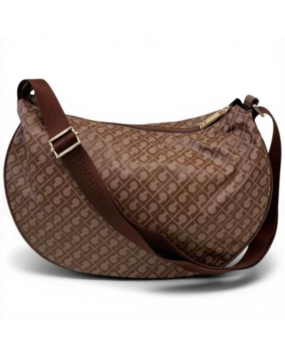 Gherardini Softy Kleine Hobo-Tasche Damen Chestnut aus