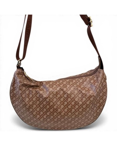 Gherardini Softy Kleine Hobo-Tasche Damen Chestnut aus