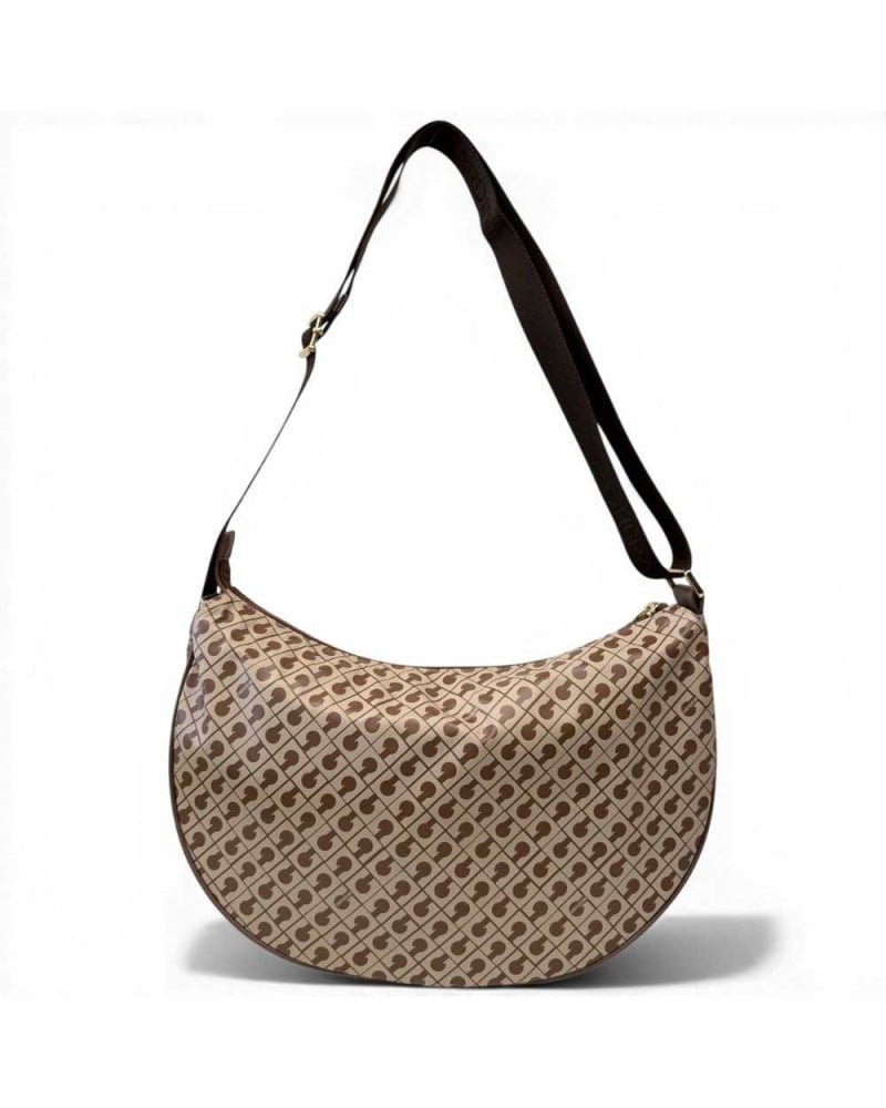 Gherardini Softy Kleine Hobo-Tasche Damen Tabacco/Burro aus