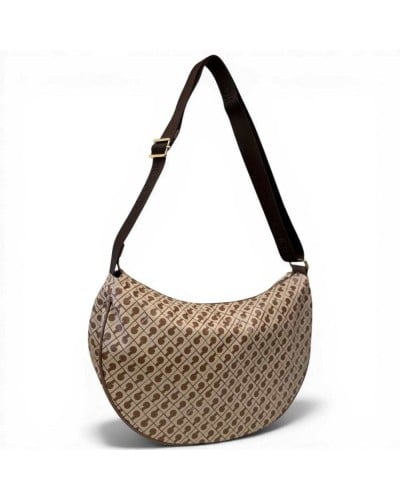 Gherardini Softy Kleine Hobo-Tasche Damen Tabacco/Burro aus