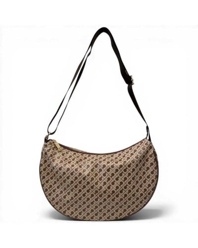 Gherardini Softy Kleine Hobo-Tasche Damen Tabacco/Burro aus