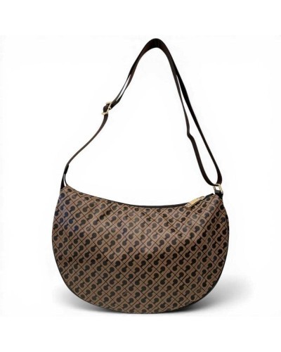 Gherardini Softy Small Hobo Bag Women Toffee in Softy