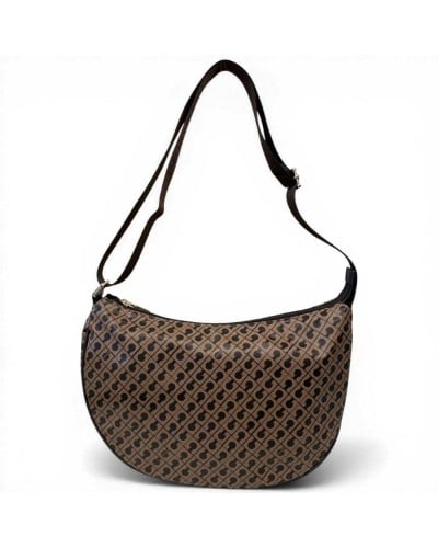 Gherardini Softy Small Hobo Bag Women Toffee in Softy