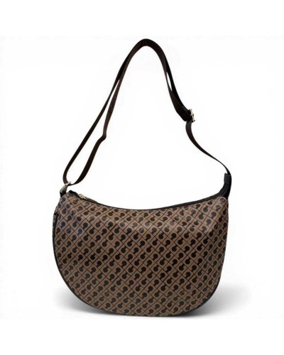 Gherardini Softy Small Hobo Bag Women Toffee in Softy