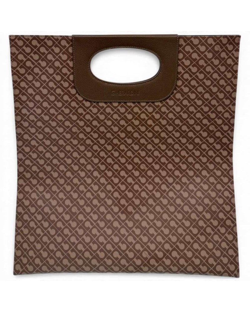 Gherardini Borsa Tracolla Softy Donna Chestnut Piattina in