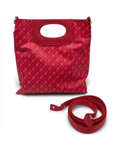 Gherardini Softy Mini Doppel-Flachumhängetasche Damen