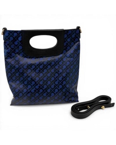 Gherardini Softy Mini Doppel-Flachumhängetasche Damen