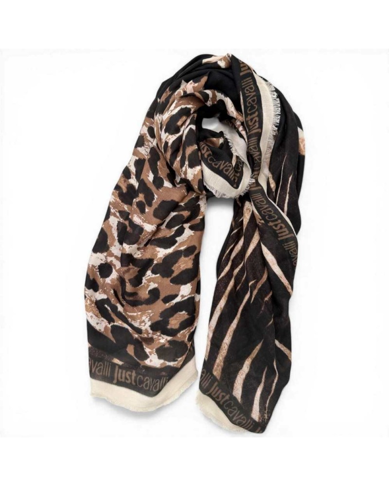 Just cavalli Pashmina JC Print Seasonal Donna Animalier in