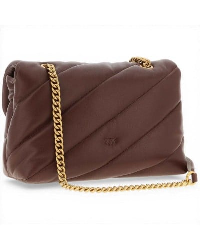 Pinko Love Puff Classic Shoulder Bag Women Bordeaux in