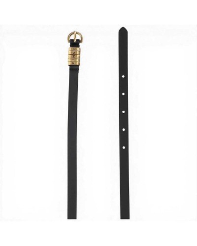 Pinko Cintura Saddle Belt H1,2 Donna Nero Taglia M in Pelle
