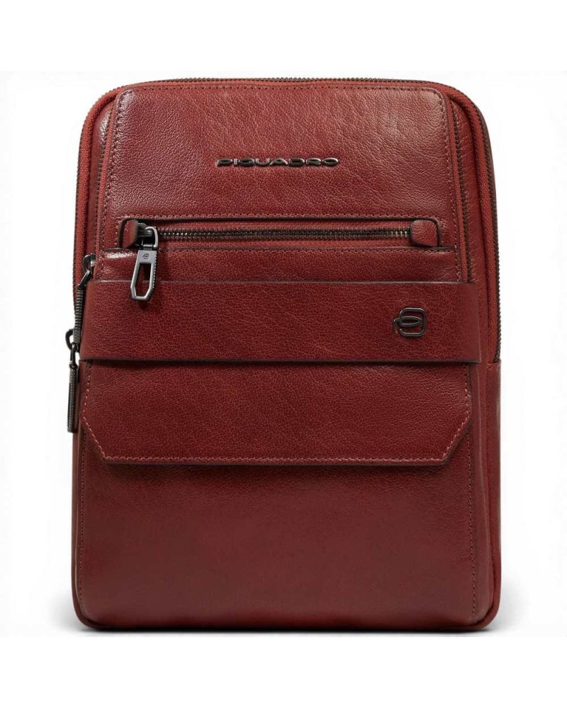 Piquadro Borsello S141 Uomo Cuoio in Pelle con Porta iPad