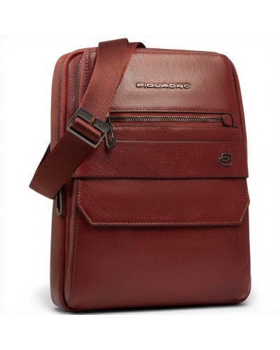 Piquadro Borsello S141 Uomo Cuoio in Pelle con Porta iPad