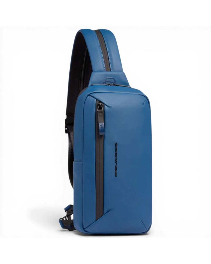 Piquadro C2OW Monospalla-Rucksack Unisex Elfenbein mit