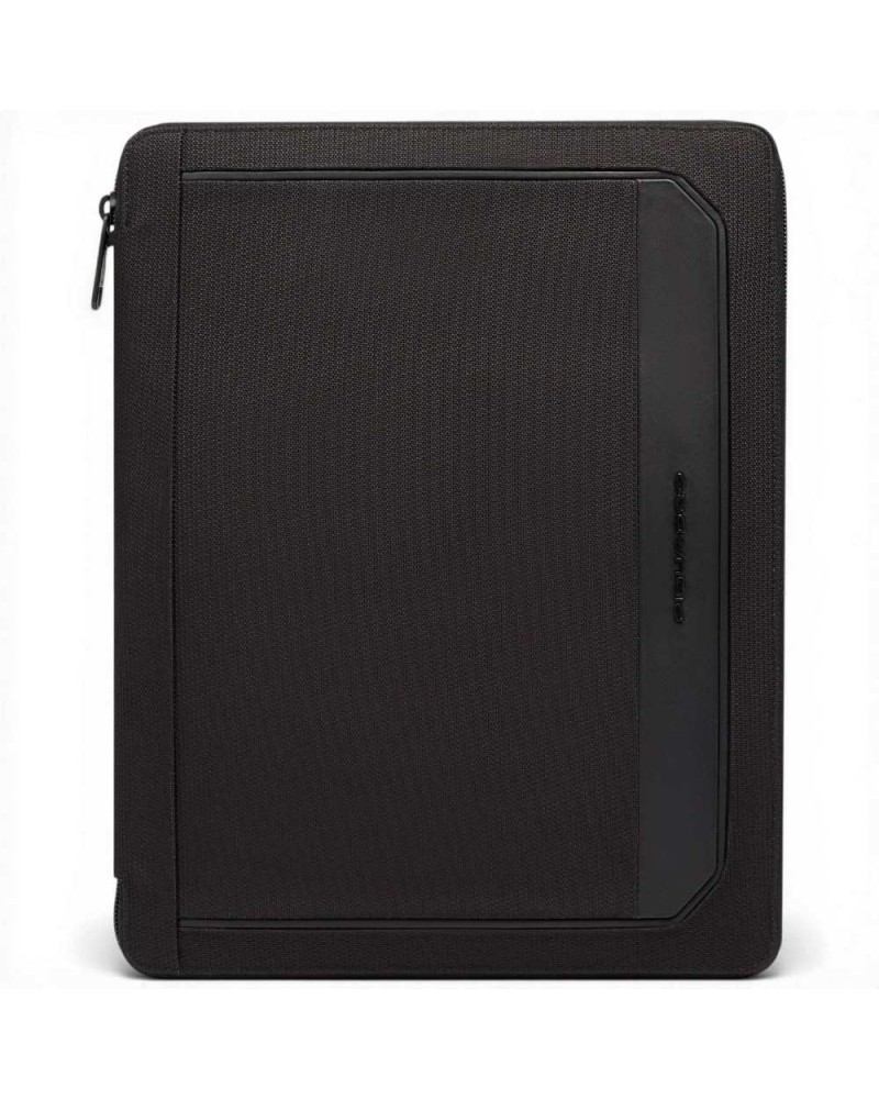 Piquadro S143 Schreibmappe Unisex Schwarz aus Leder und