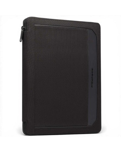 Piquadro S143 Schreibmappe Unisex Schwarz aus Leder und