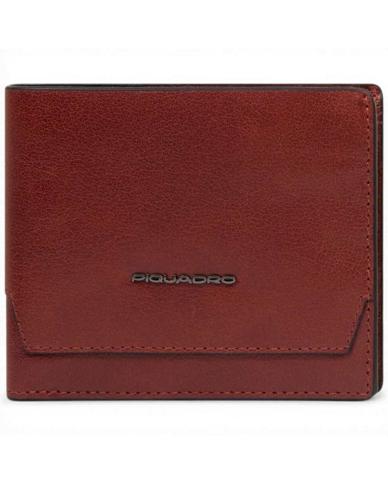 Piquadro S141R Portemonnaie Herren Cuoio aus Leder mit