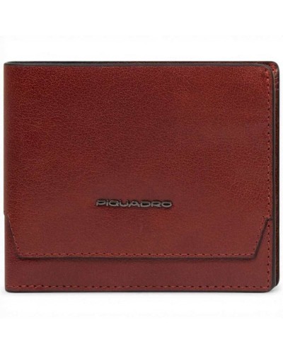 Piquadro S141R Portemonnaie Herren Cuoio aus Leder mit