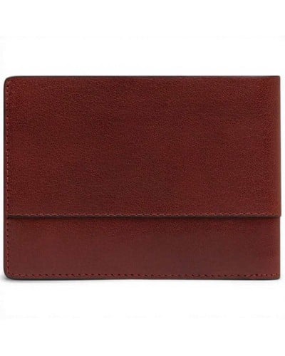 Piquadro Portafoglio S141R Uomo Cuoio in Pelle con