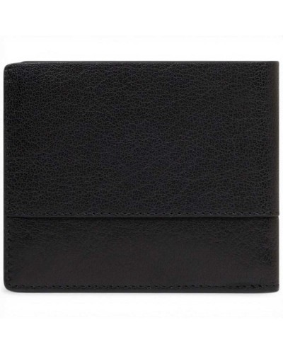 Piquadro Portafoglio S141R Uomo Nero in Pelle con