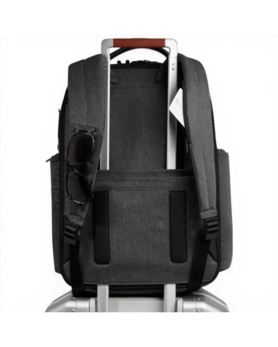Piquadro Brief 2 Rucksack Herren Grau und Schwarz aus