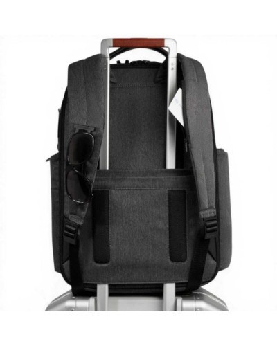 Piquadro Brief 2 Rucksack Herren Grau und Schwarz aus