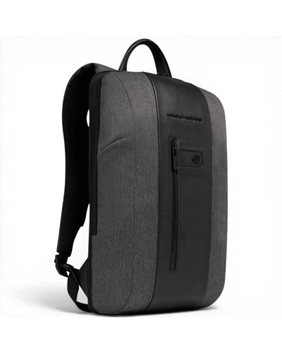 Piquadro Zaino Brief 2 Uomo Grigio e Nero Sottile in