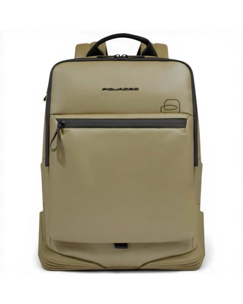 Piquadro C2OW Rucksack Unisex Kaki Wasserabweisend mit