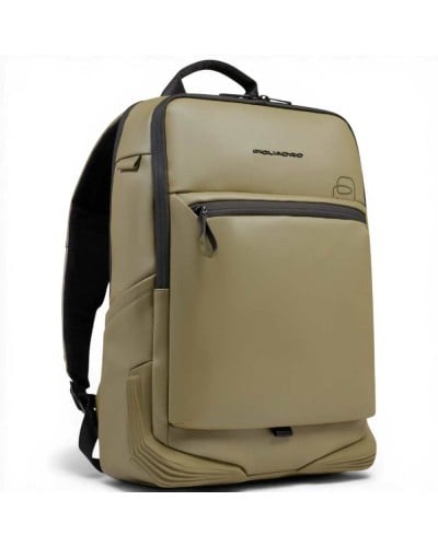 Piquadro C2OW Rucksack Unisex Kaki Wasserabweisend mit