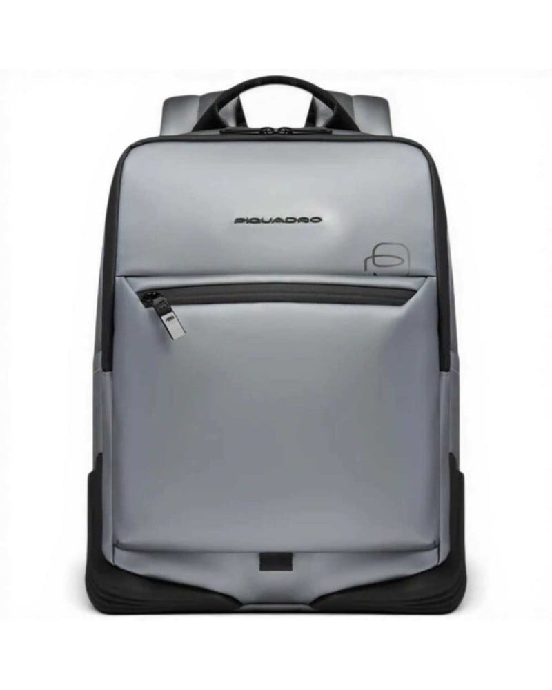 Piquadro C2OW Rucksack Unisex Grau Melange Wasserabweisend