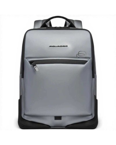 Piquadro C2OW Rucksack Unisex Grau Melange Wasserabweisend