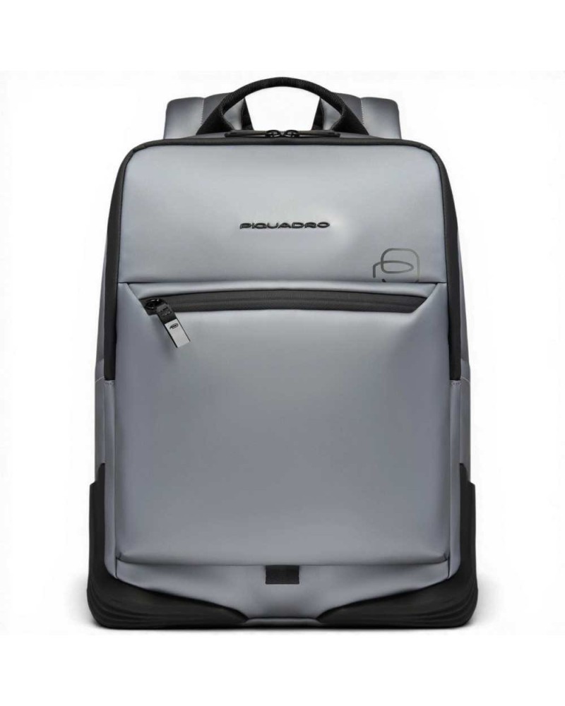 Piquadro C2OW Rucksack Unisex Grau Melange Wasserabweisend