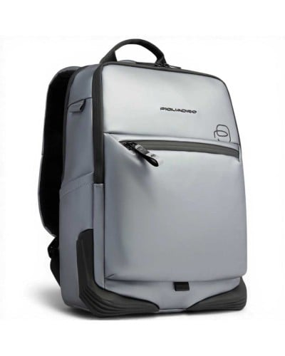 Piquadro C2OW Rucksack Unisex Grau Melange Wasserabweisend
