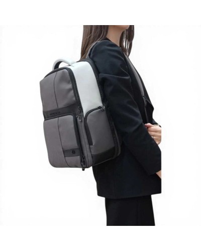 Piquadro Zaino W129W Uomo Grigio e Nero Fast-Check