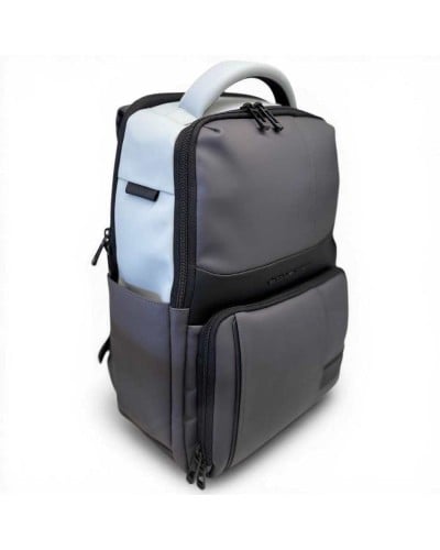 Piquadro Mochila W129W Hombre Gris y Negro Resistente al