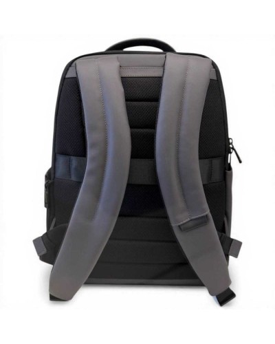 Piquadro Mochila W129W Hombre Gris y Negro Resistente al